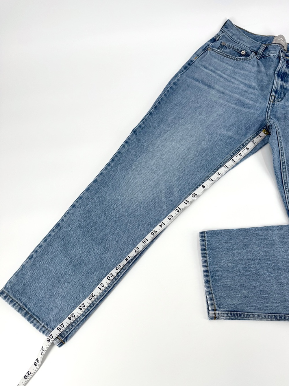 Everlane Super Soft Organic Straight Leg Jeans - Picture 7 of 11